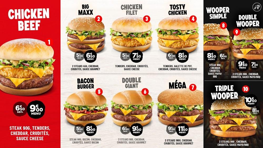 RED BURGER - Menu Image 1