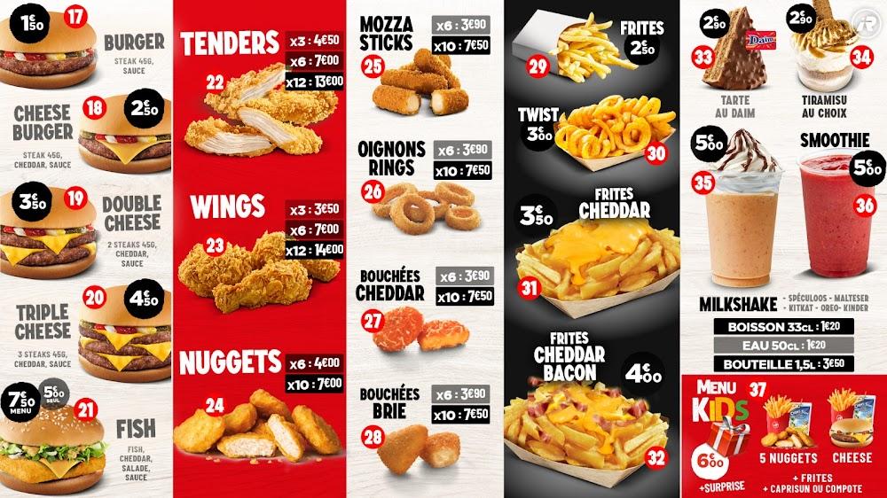 RED BURGER - Menu Image 2